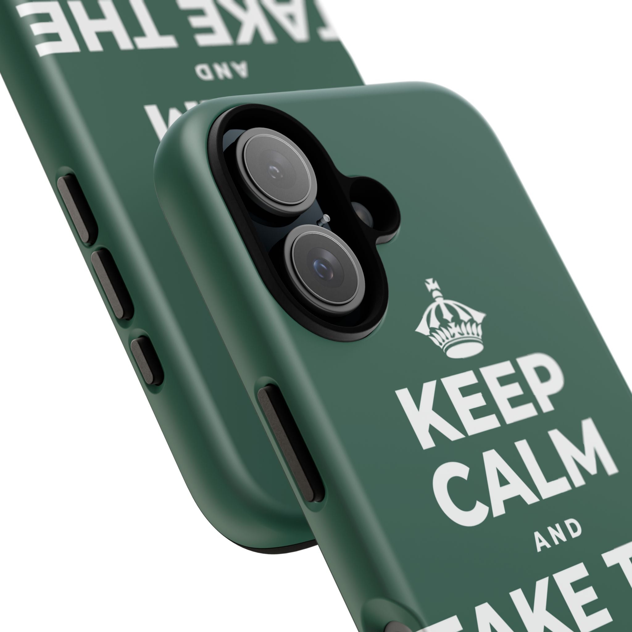 KEEP CALM AND TAKE THE FIRST STEP Phone Case