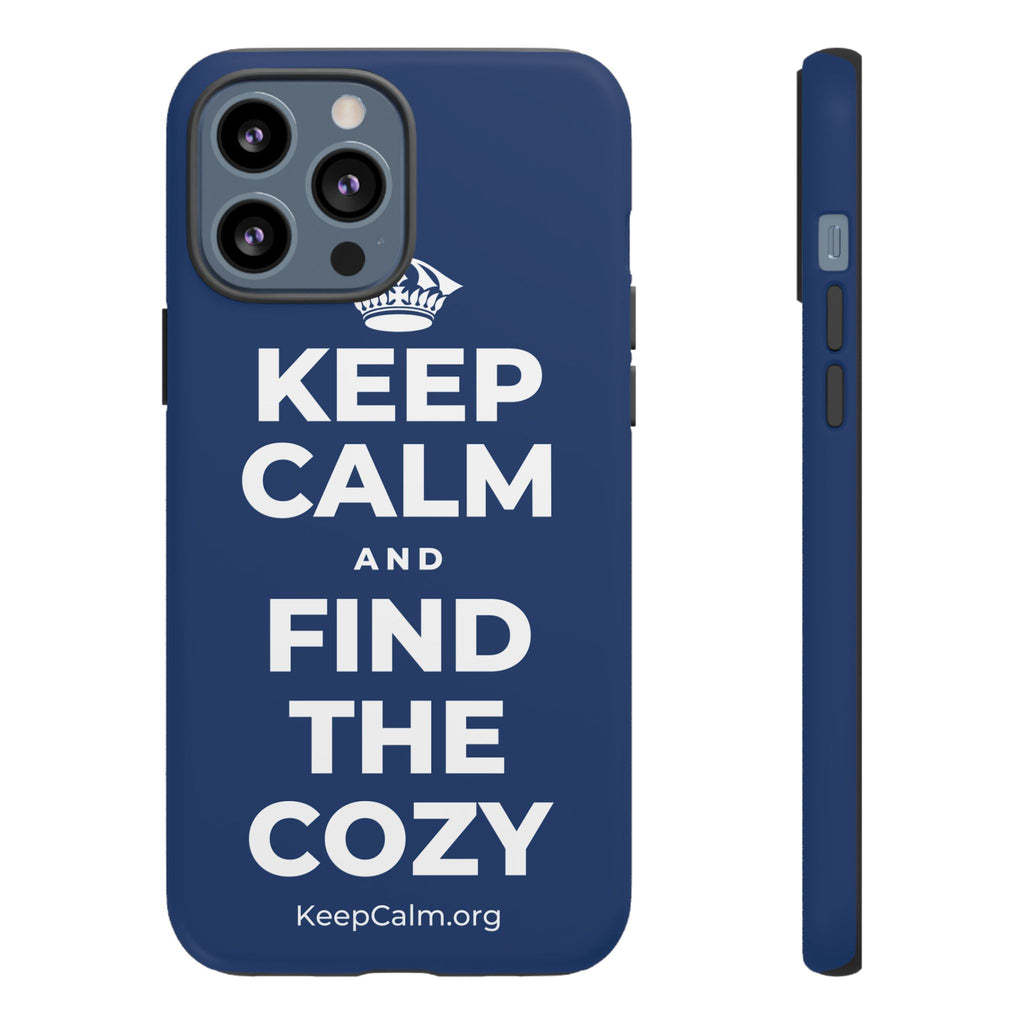 KEEP CALM AND FIND THE COZY Phone Case