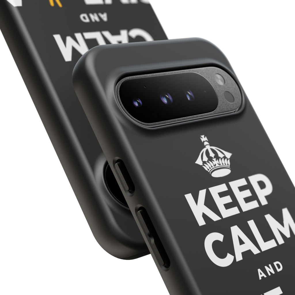 KEEP CALM AND GIVE ✌️ A CHANCE Phone Case