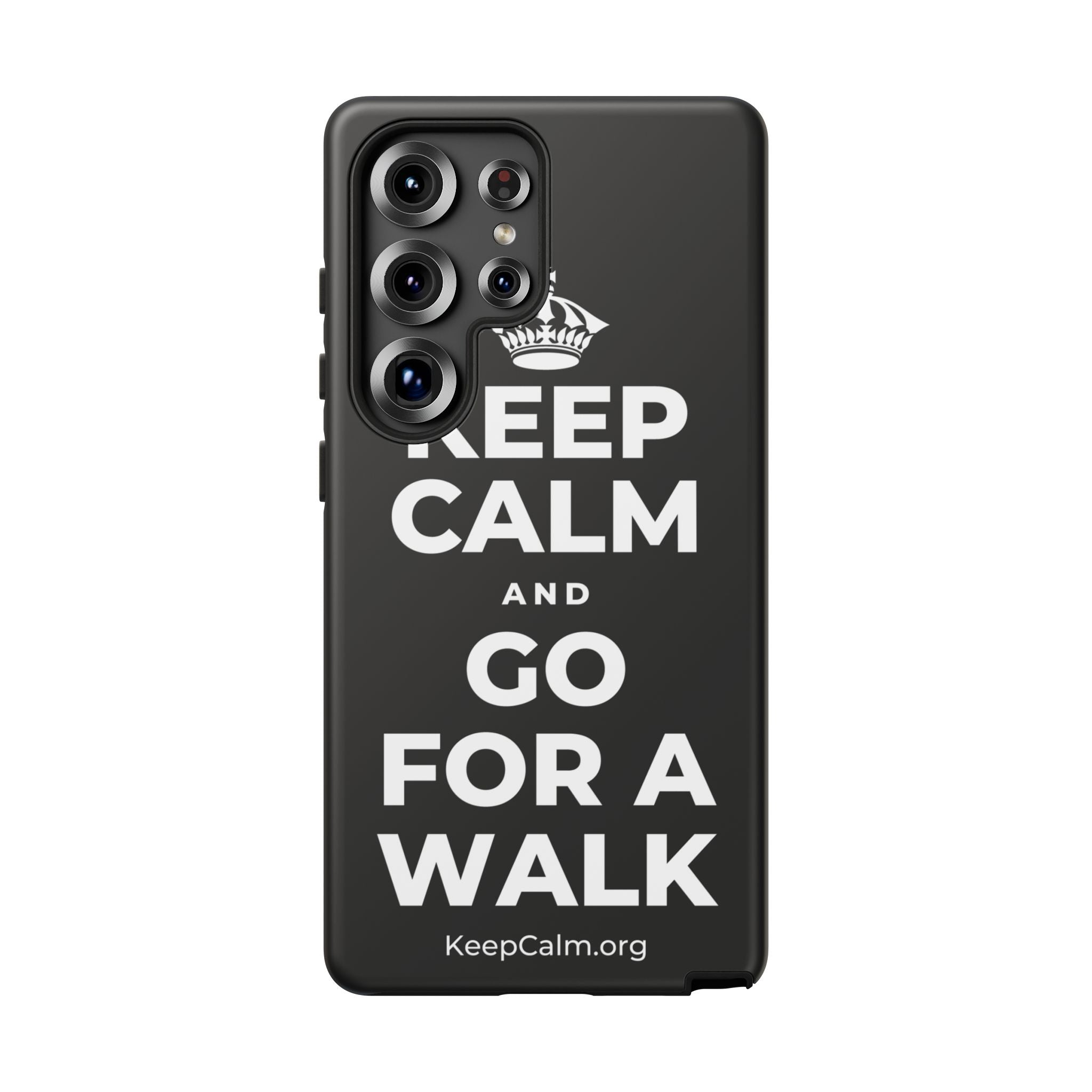 KEEP CALM AND GO FOR A WALK Phone Case