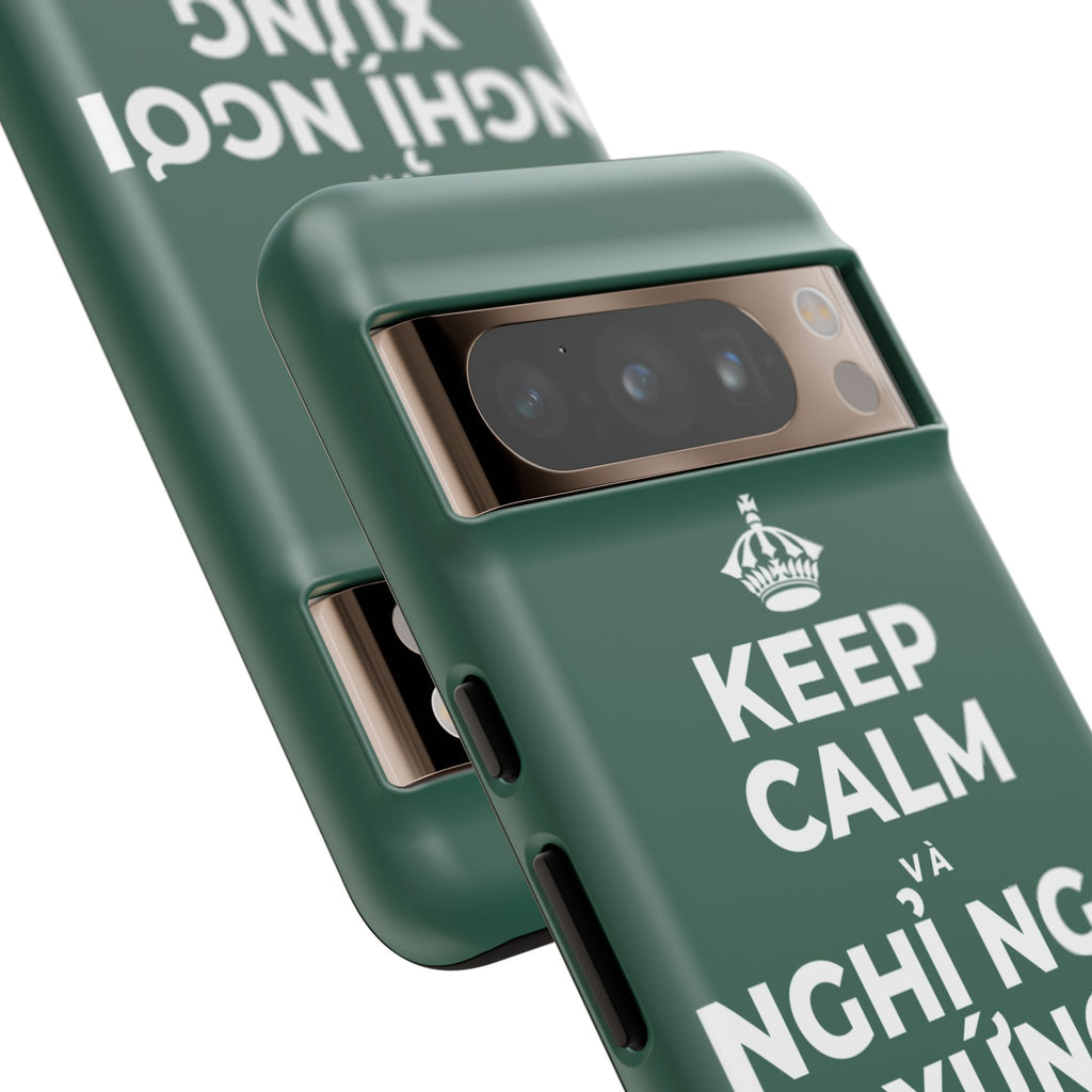 KEEP CALM VÀ NGHỈ NGƠI XỨNG ĐÁNG CỦA BẠN Phone Case