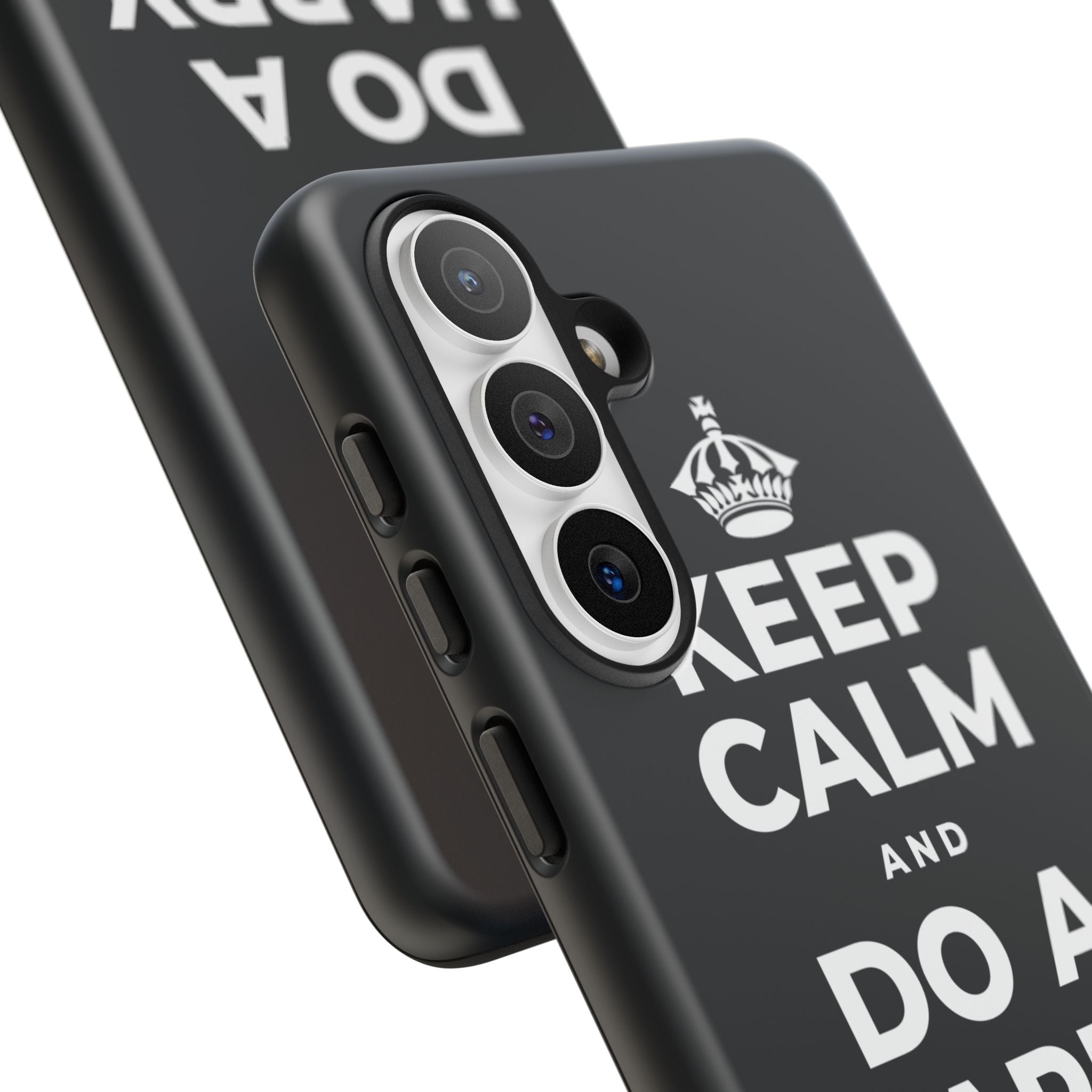 KEEP CALM AND DO A HAPPY LITTLE DANCE Phone Case (Dark)