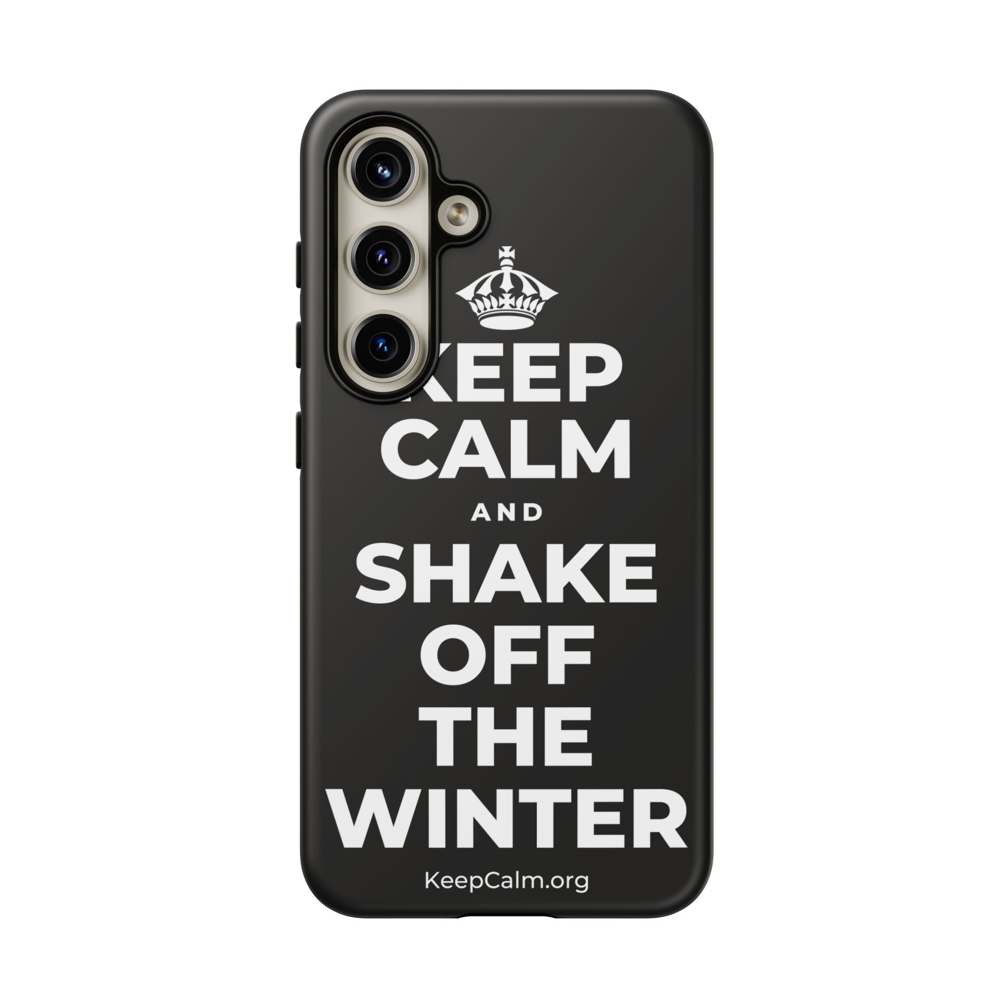 KEEP CALM AND SHAKE OFF THE WINTER Phone Case