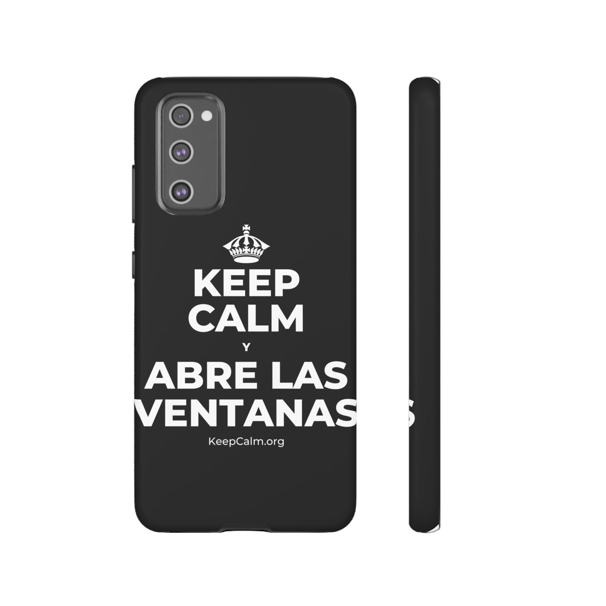 KEEP CALM Y ABRE LAS VENTANAS Phone Case