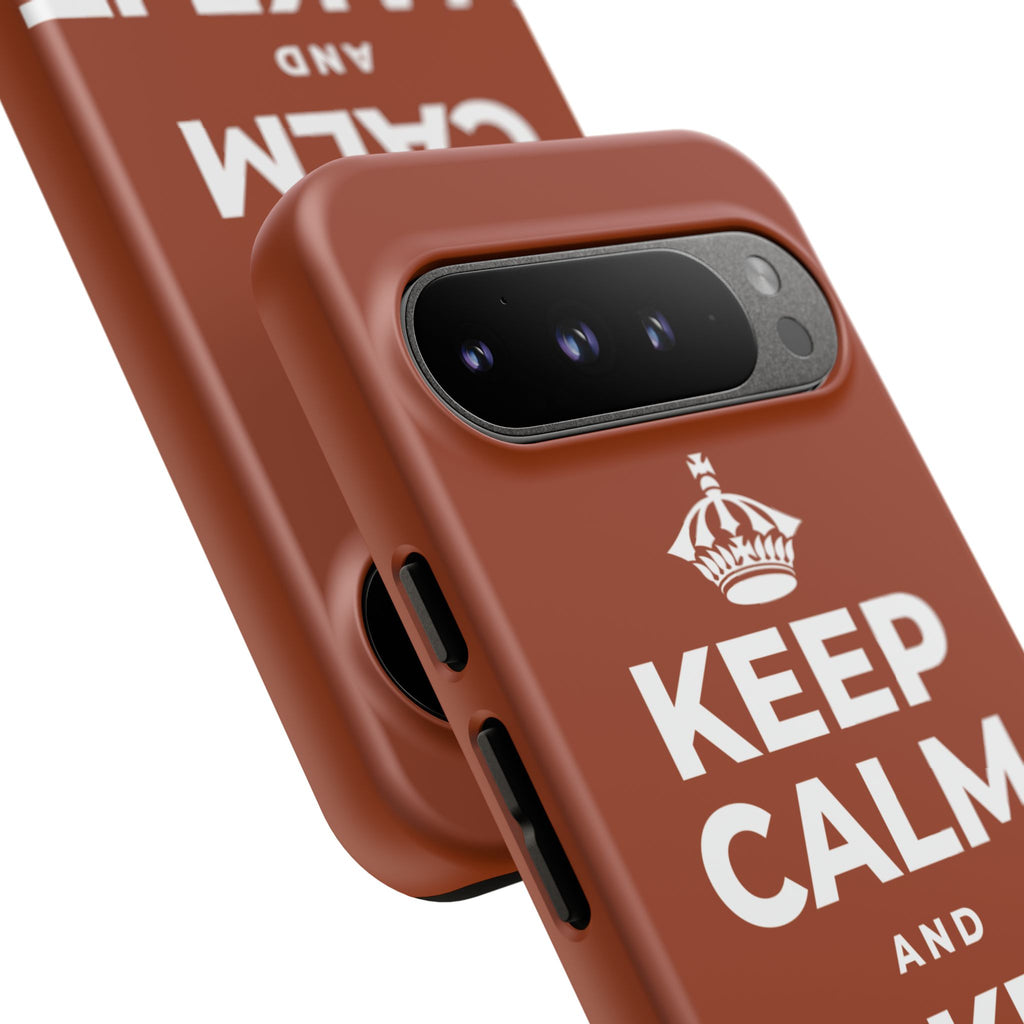 KEEP CALM AND MAKE IT HAPPEN Phone Case