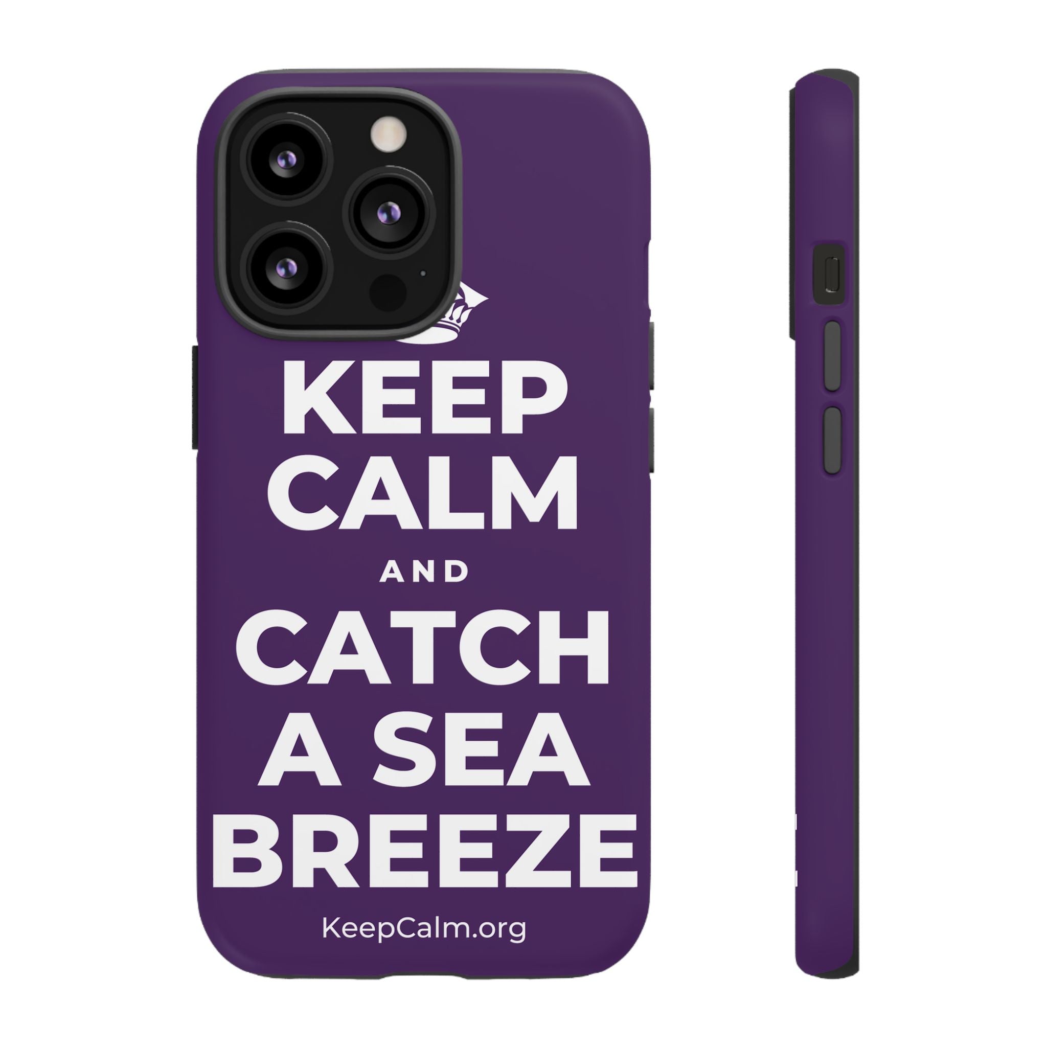 KEEP CALM AND CATCH A SEA BREEZE Phone Case