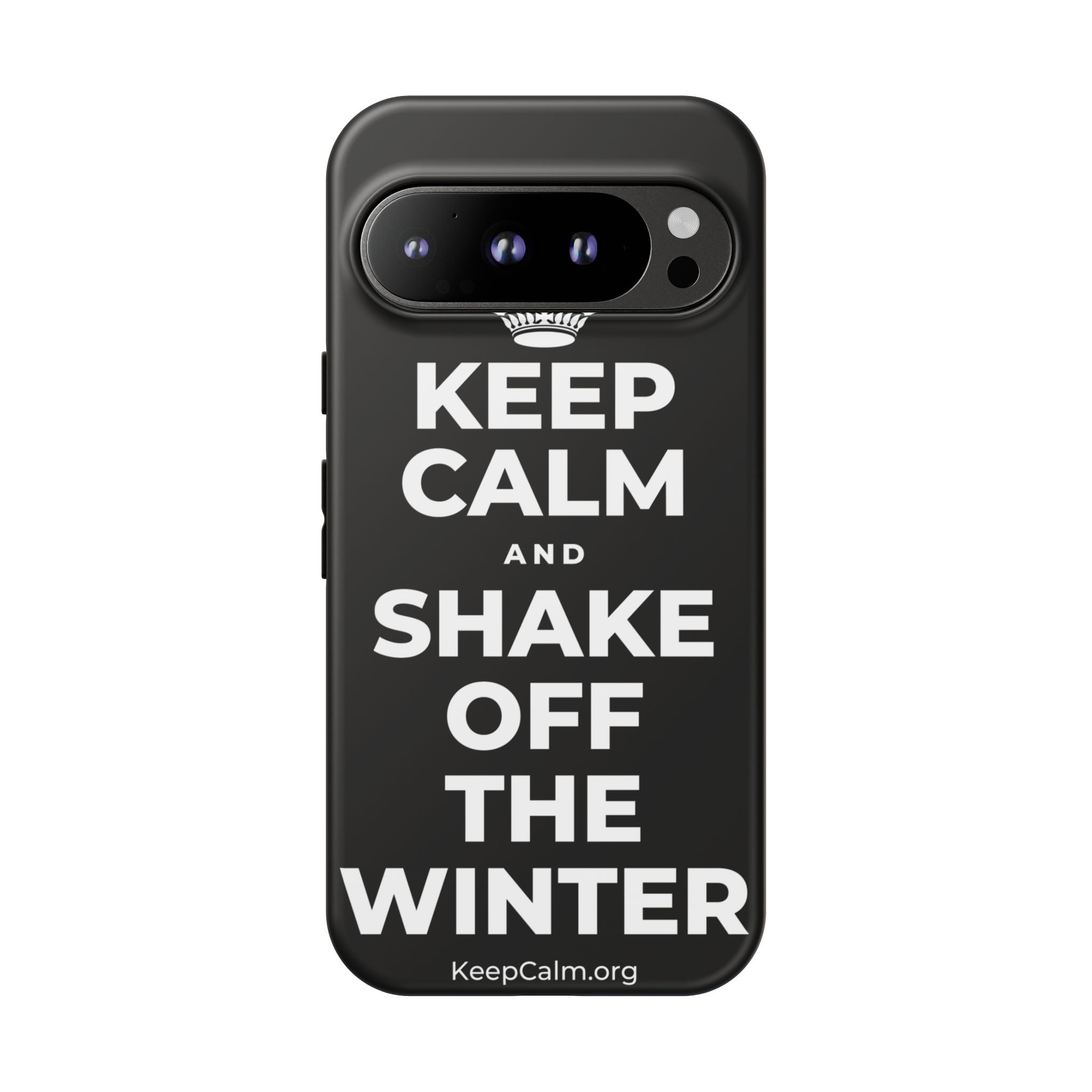 KEEP CALM AND SHAKE OFF THE WINTER Phone Case