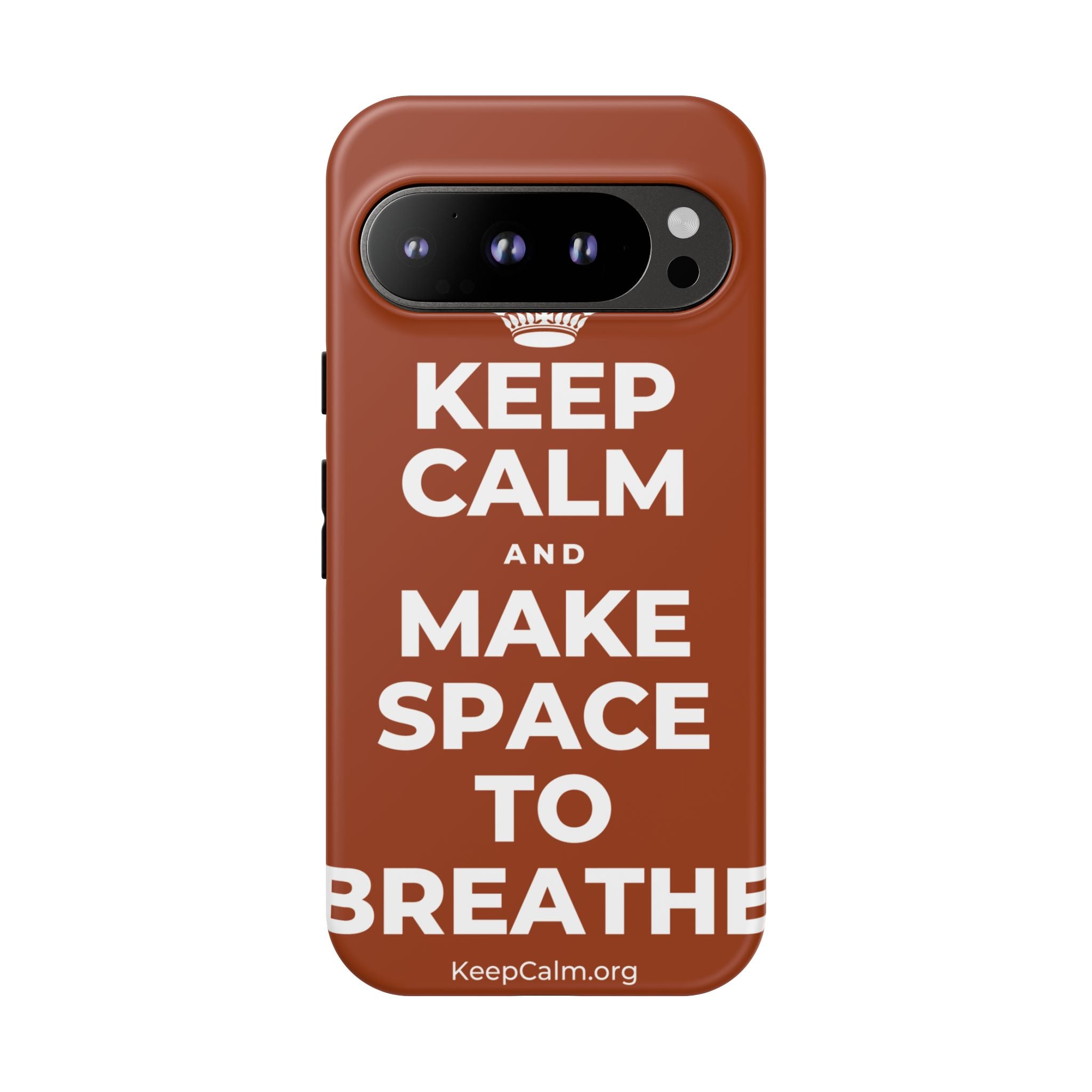 KEEP CALM AND MAKE SPACE TO BREATHE Phone Case