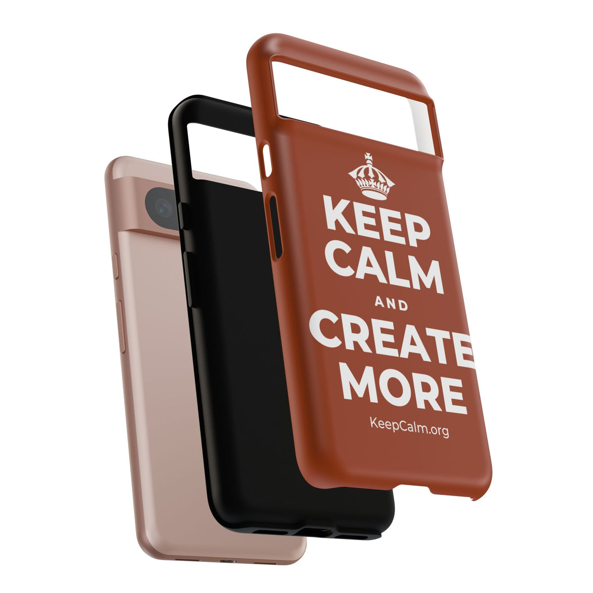 KEEP CALM AND CREATE MORE Phone Case