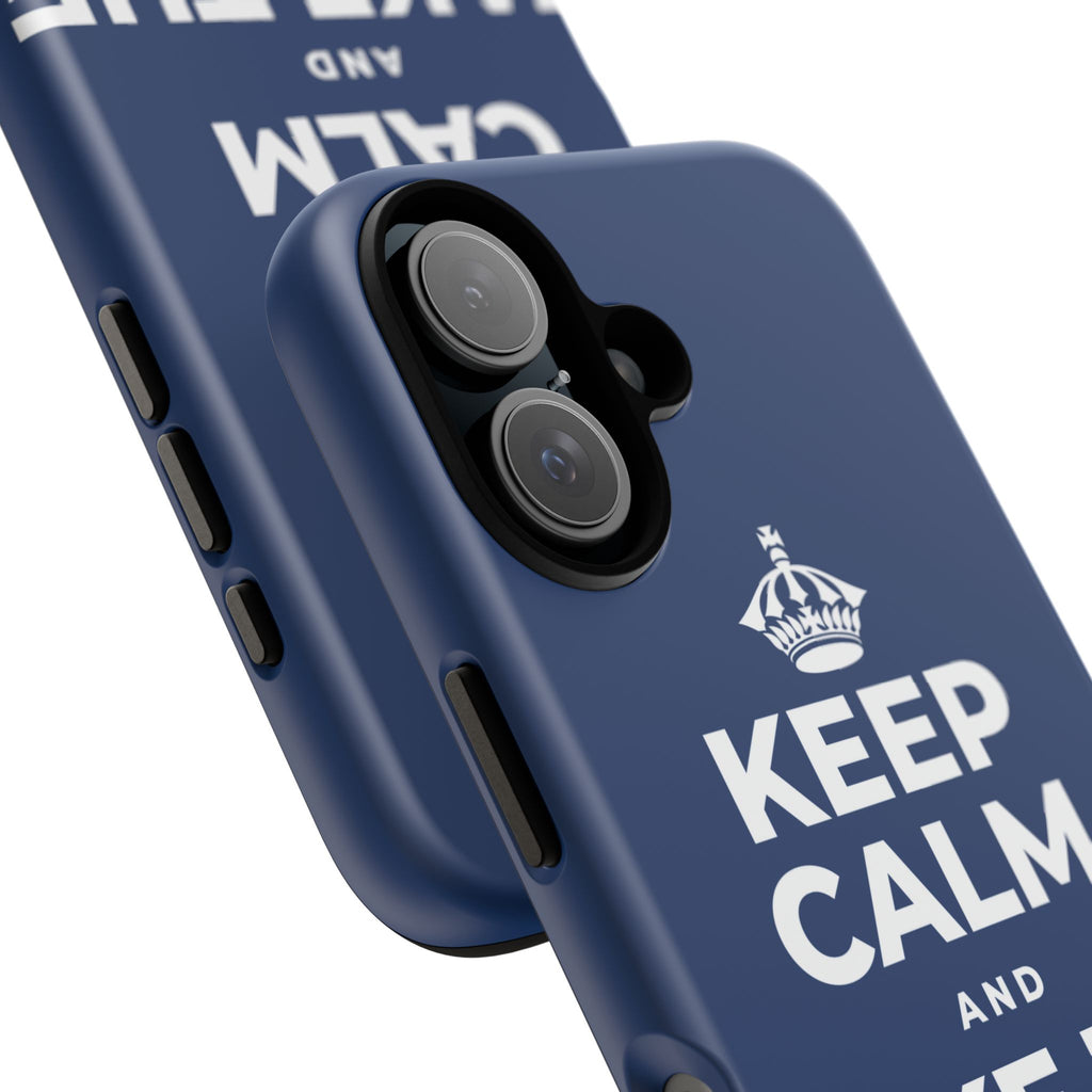 KEEP CALM AND TAKE THE SHOT Phone Case