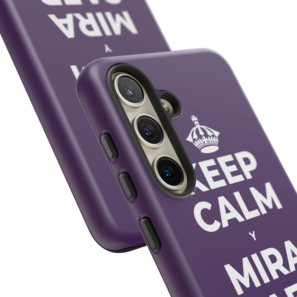 KEEP CALM Y MIRA CAER LA NIEVE Phone Case