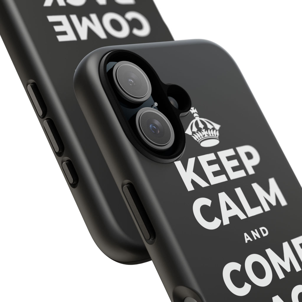 KEEP CALM AND COME BACK TO BREATH Phone Case