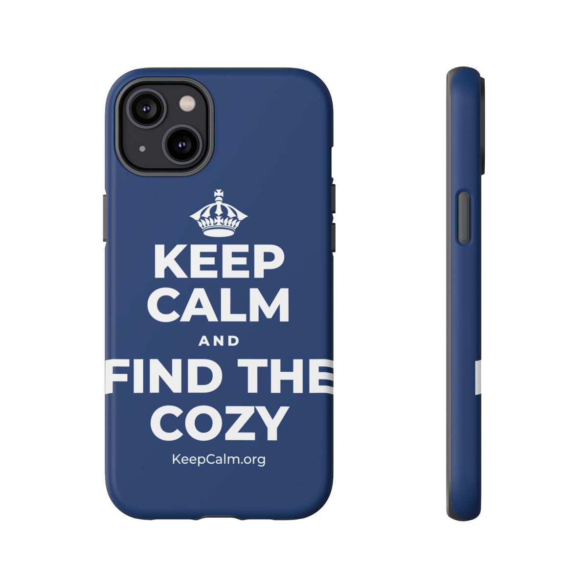 KEEP CALM AND FIND THE COZY Phone Case