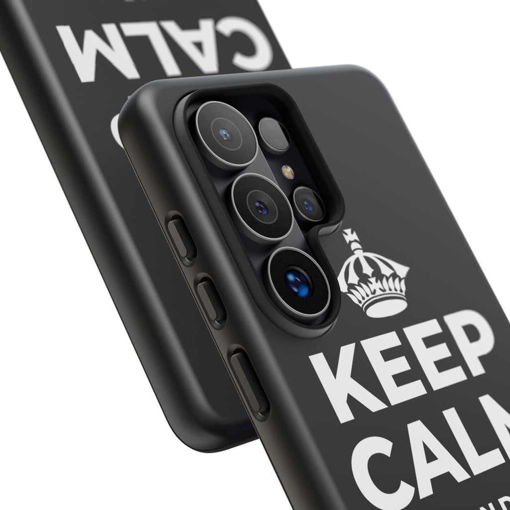 KEEP CALM AND GO 🏄 Phone Case