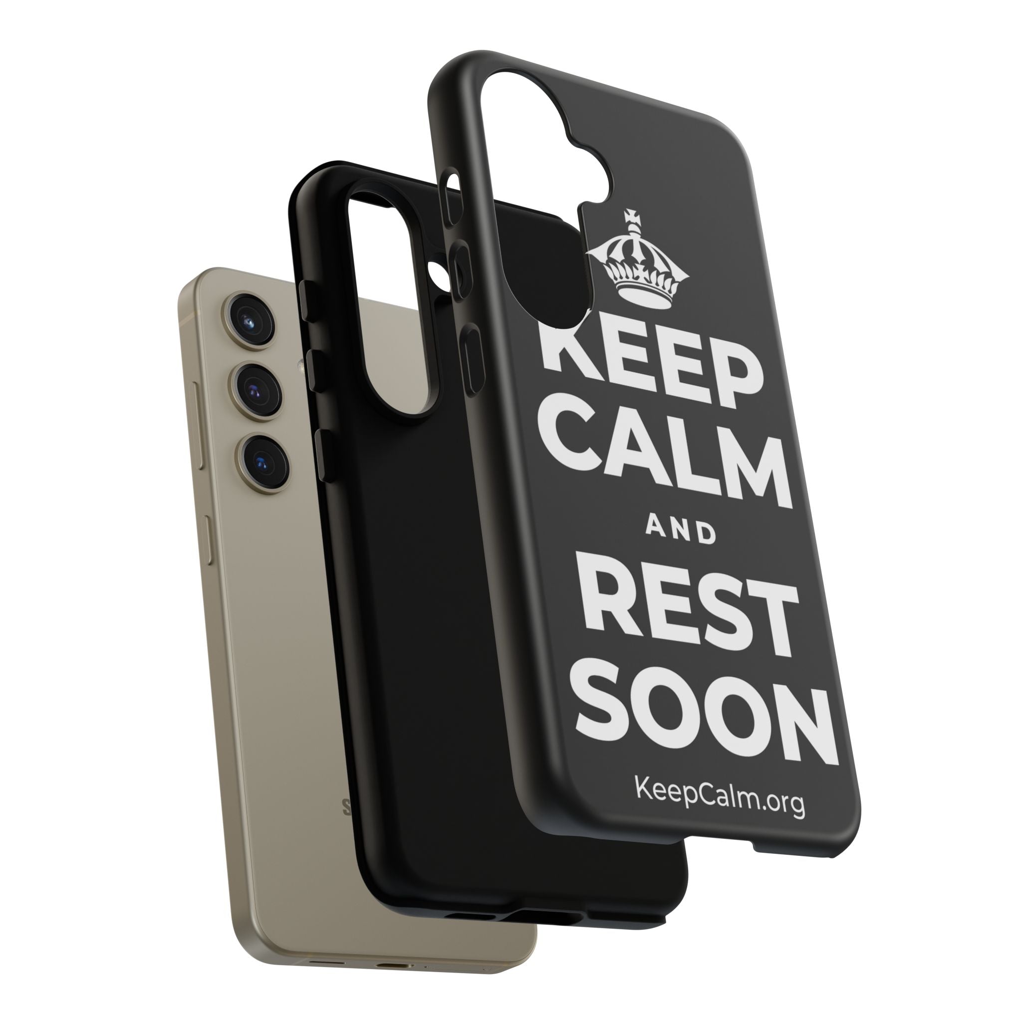 KEEP CALM AND REST SOON Phone Case