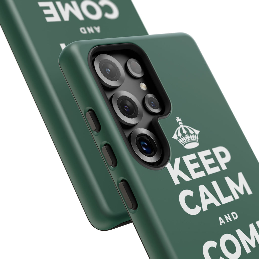 KEEP CALM AND COME HOME TO YOURSELF Phone Case