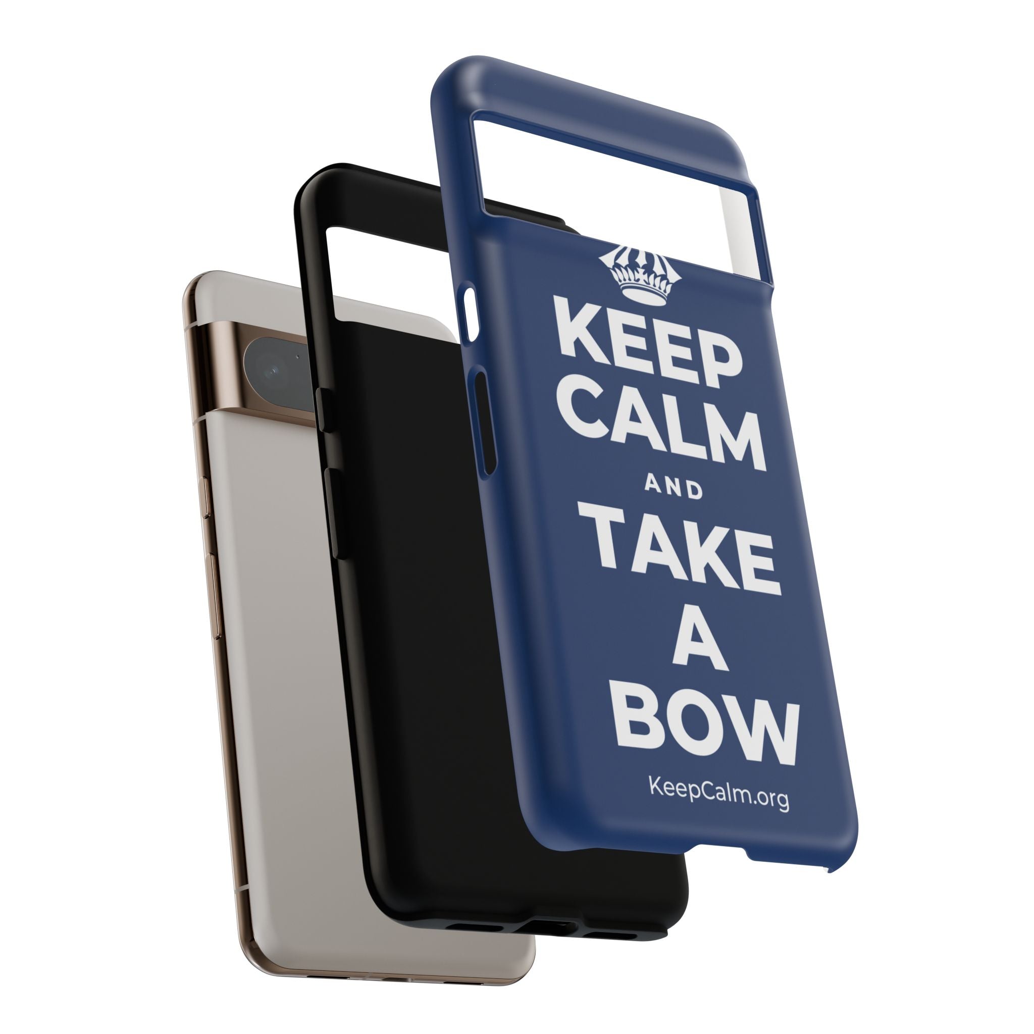 KEEP CALM AND TAKE A BOW Phone Case