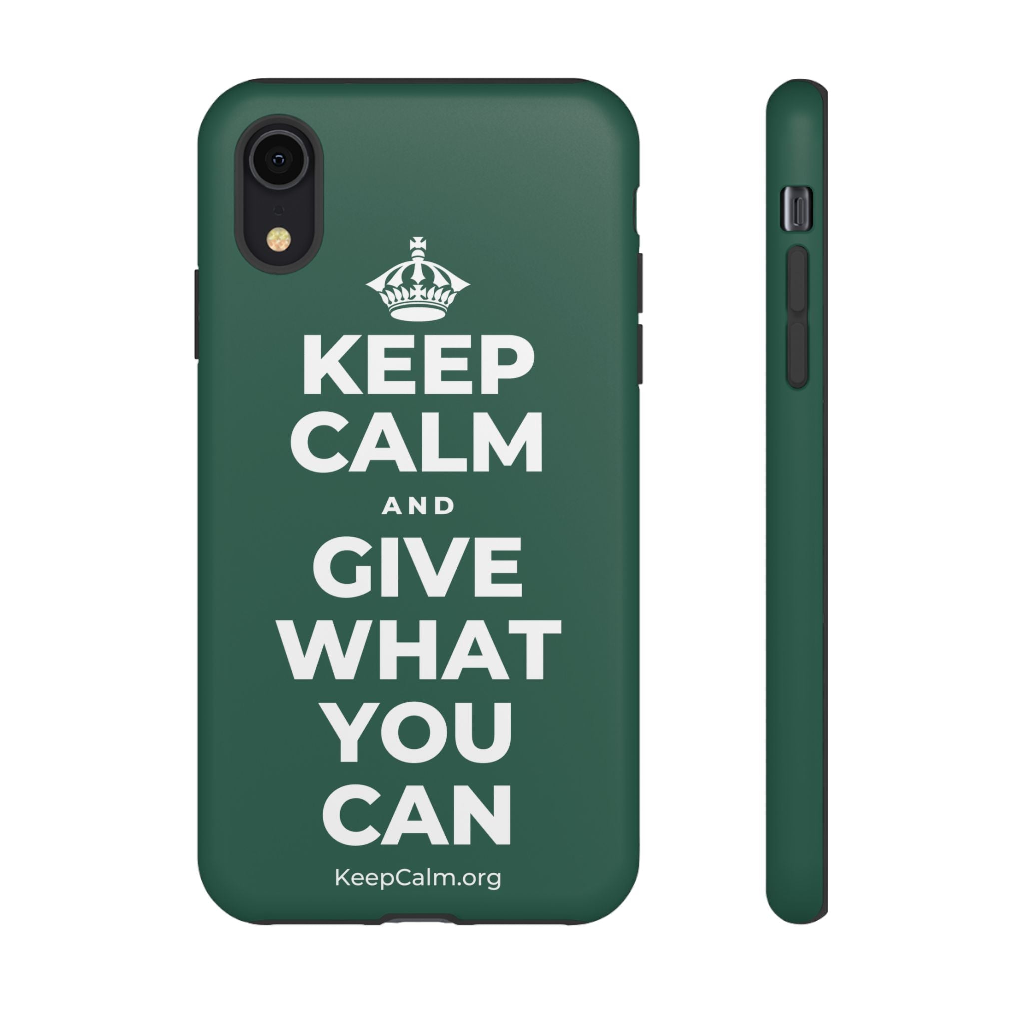 KEEP CALM AND GIVE WHAT YOU CAN Phone Case