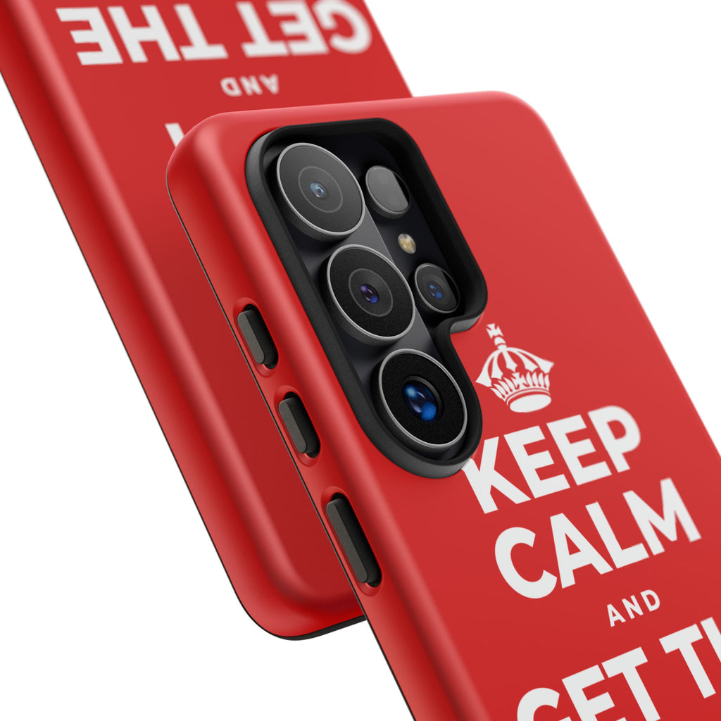 KEEP CALM AND GET THE PARTY STARTED Phone Case