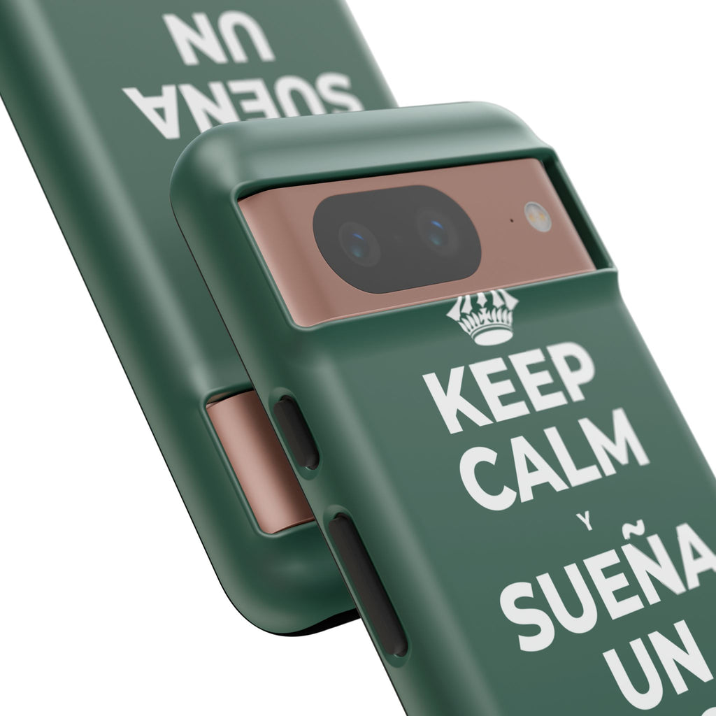 KEEP CALM Y SUEÑA UN POCO MÁS GRANDE Phone Case