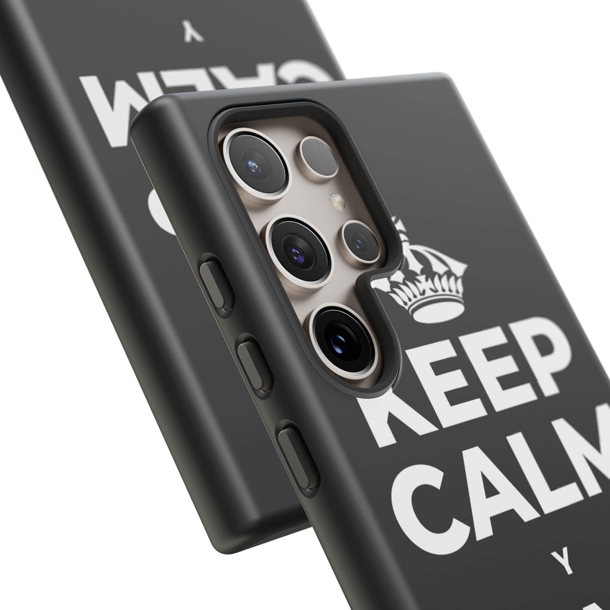 KEEP CALM Y TOMA AGUA Phone Case (Dark)