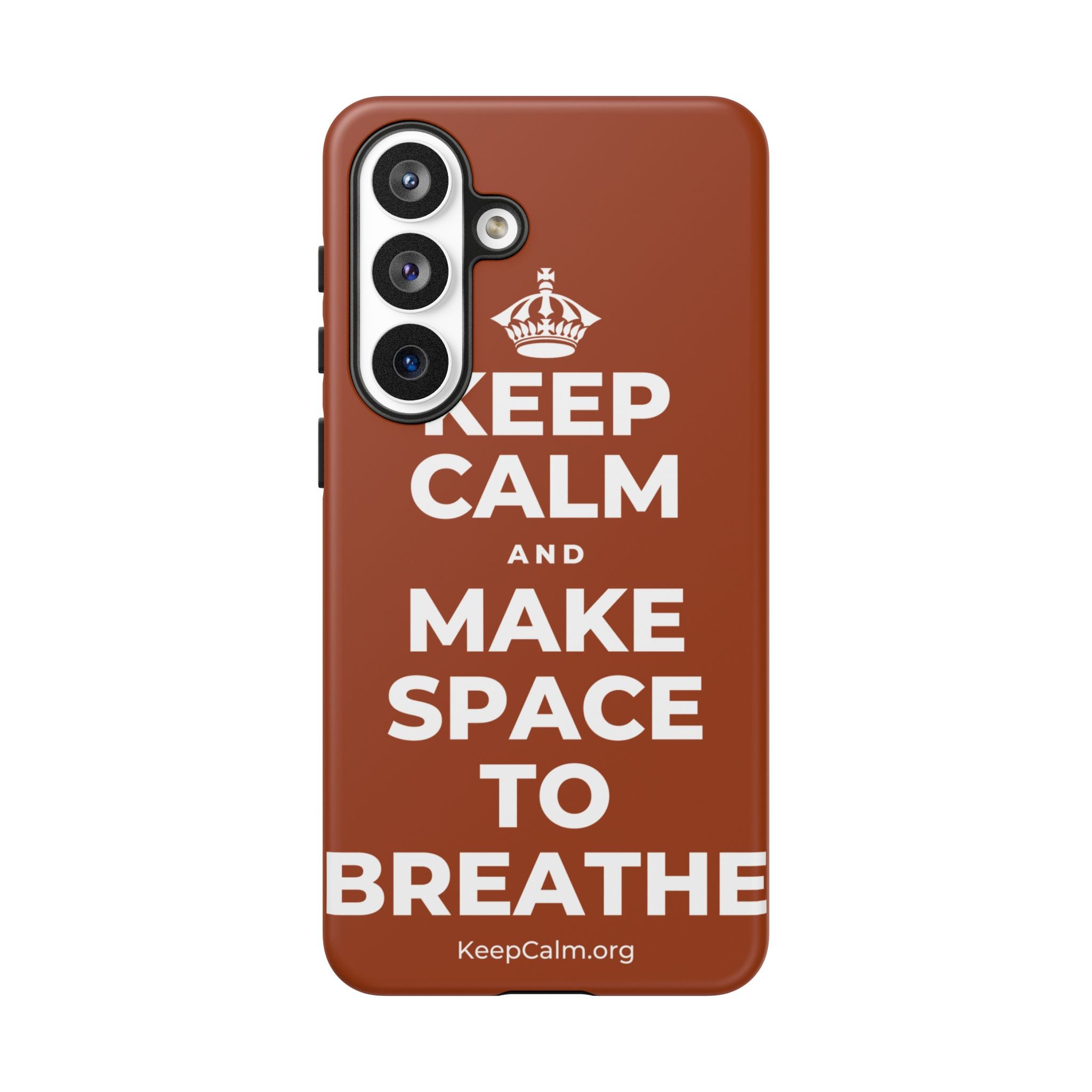 KEEP CALM AND MAKE SPACE TO BREATHE Phone Case