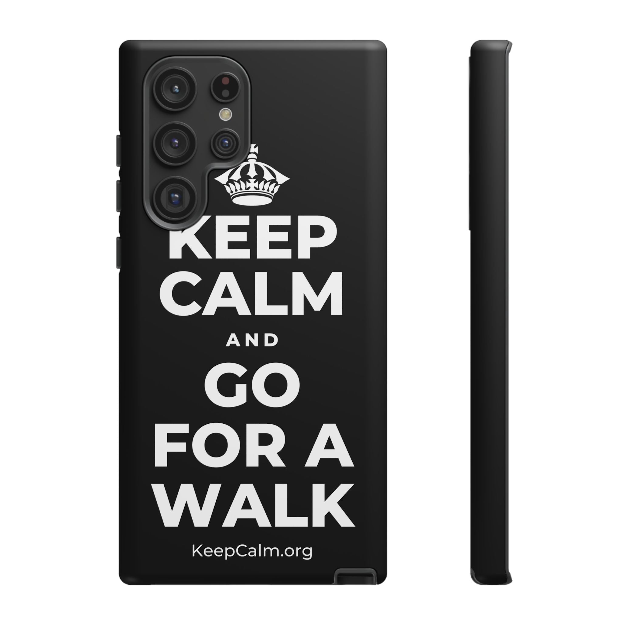 KEEP CALM AND GO FOR A WALK Phone Case