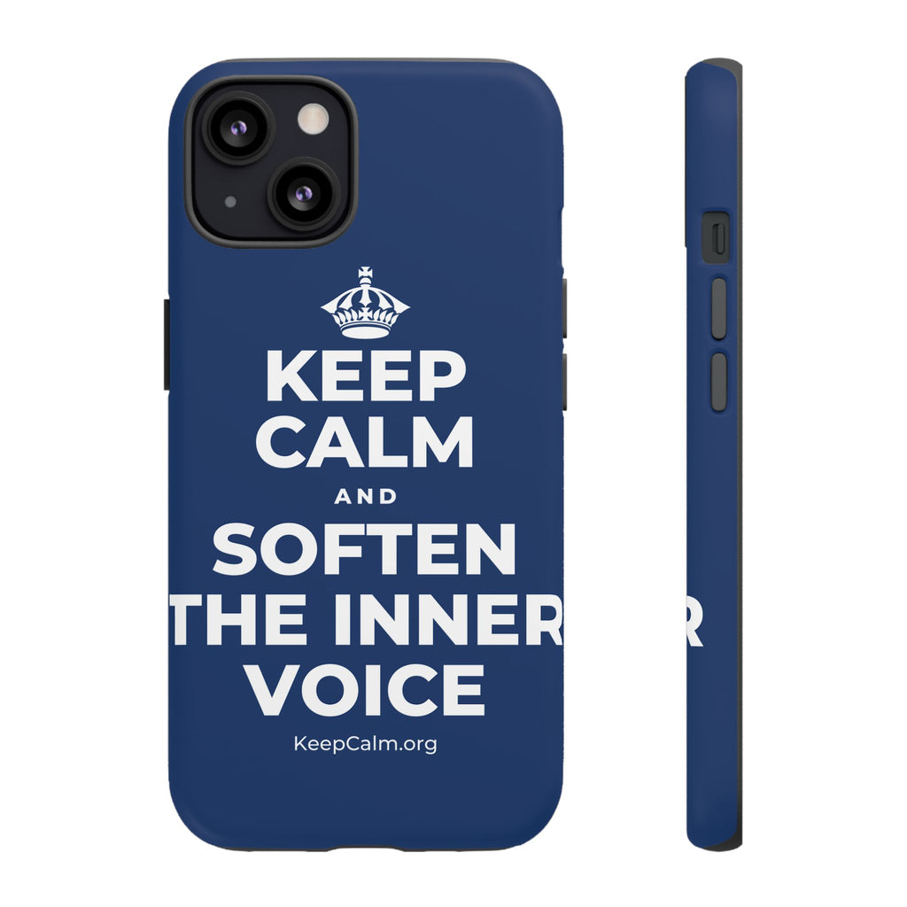 KEEP CALM AND SOFTEN THE INNER VOICE Phone Case