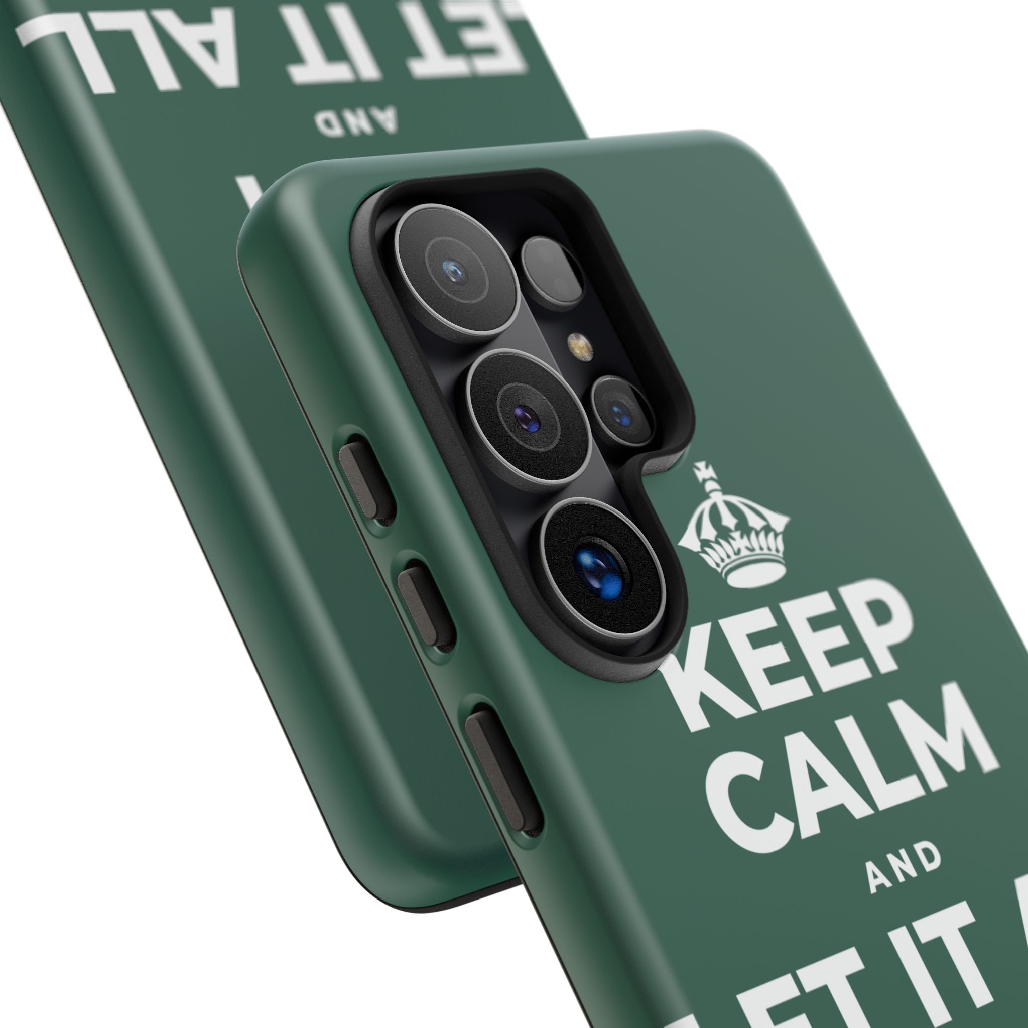 KEEP CALM AND LET IT ALL FALL AWAY Phone Case