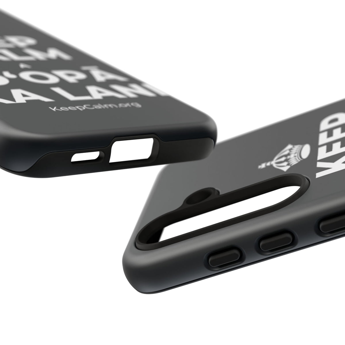 KEEP CALM A HOʻOPĀ I KA LANI Phone Case (Dark)