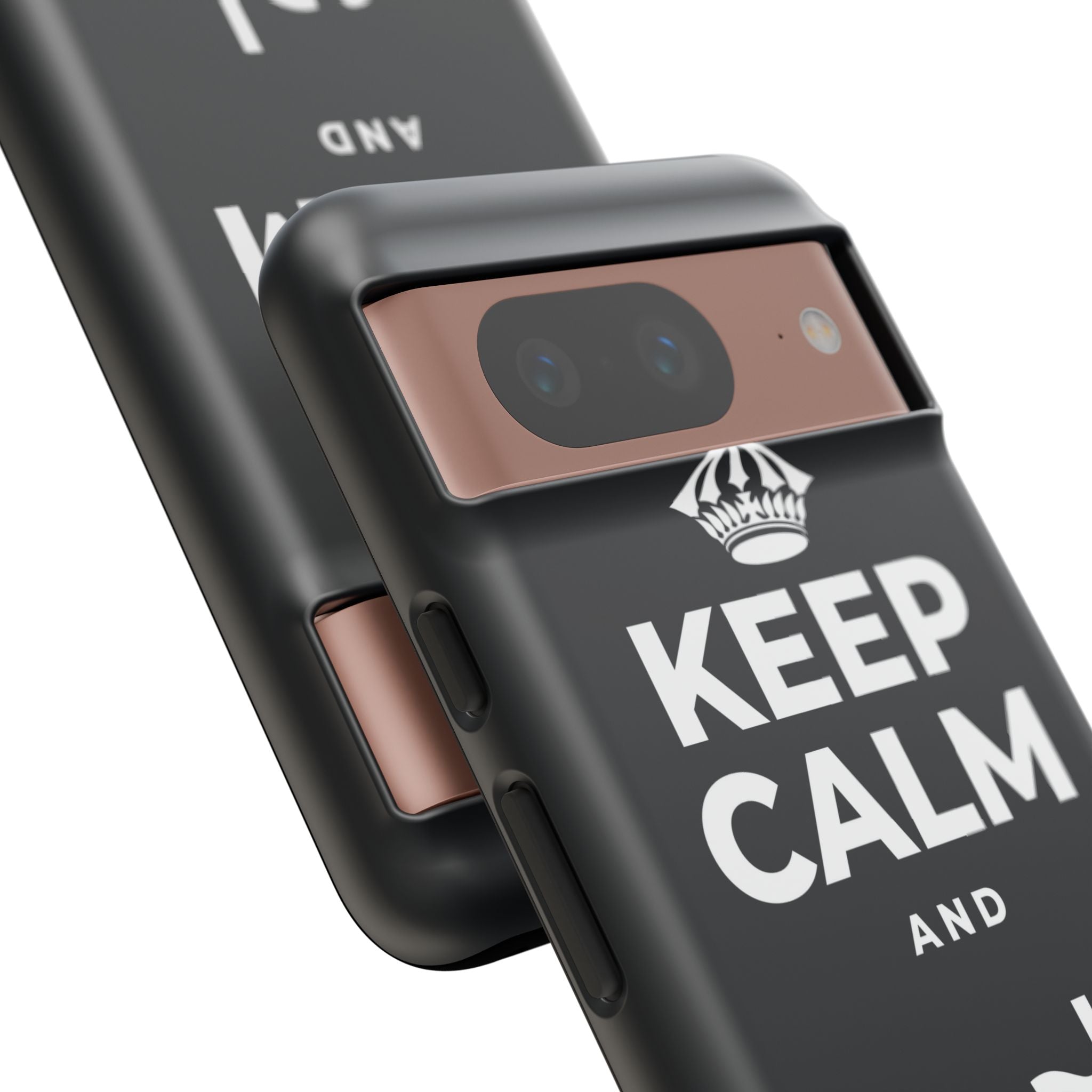 KEEP CALM AND احمِ سلامك Phone Case (Dark)
