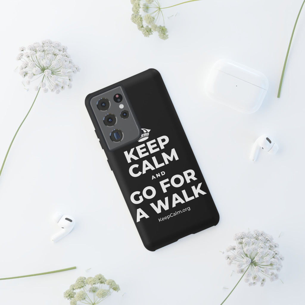 KEEP CALM AND GO FOR A WALK Phone Case