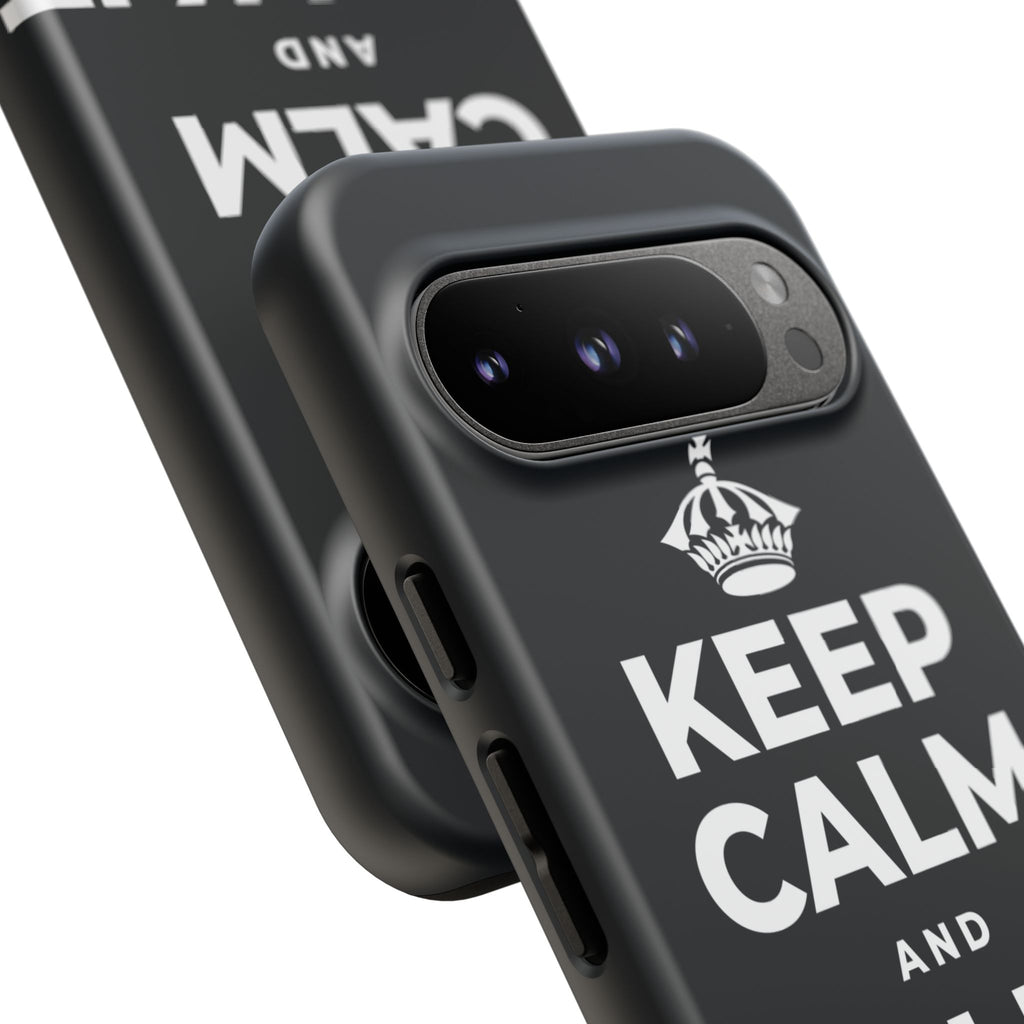 KEEP CALM AND WALK IT OFF Phone Case (Dark)