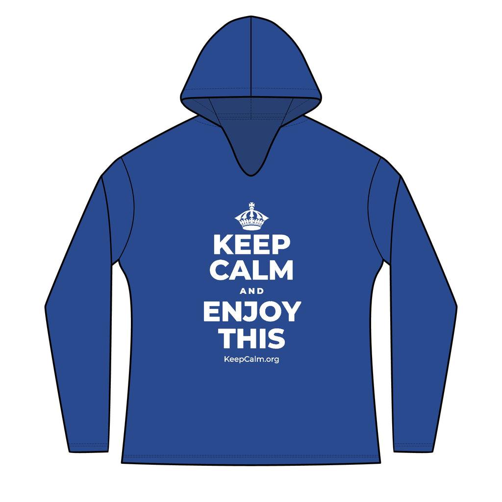 KEEP CALM AND ENJOY THIS Women's Long Sleeve Hoodie