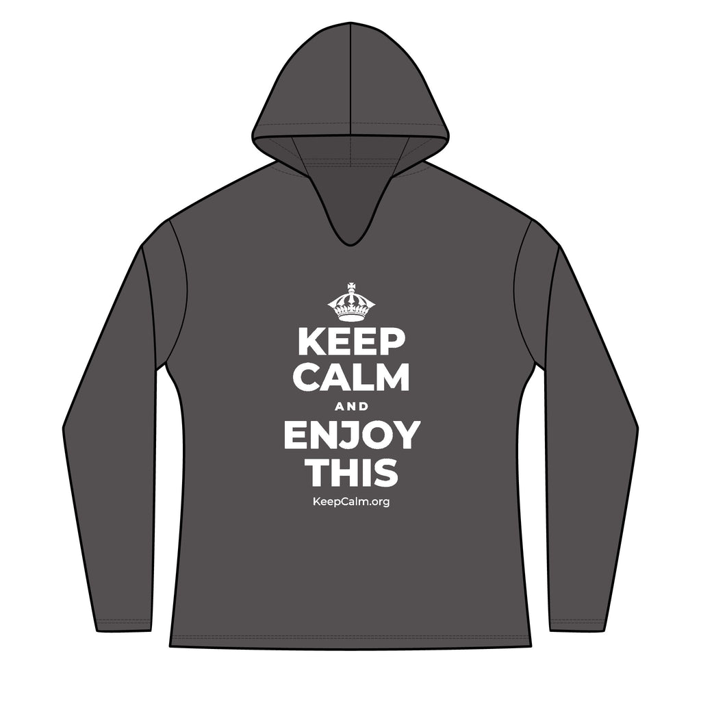 KEEP CALM AND ENJOY THIS Women's Long Sleeve Hoodie