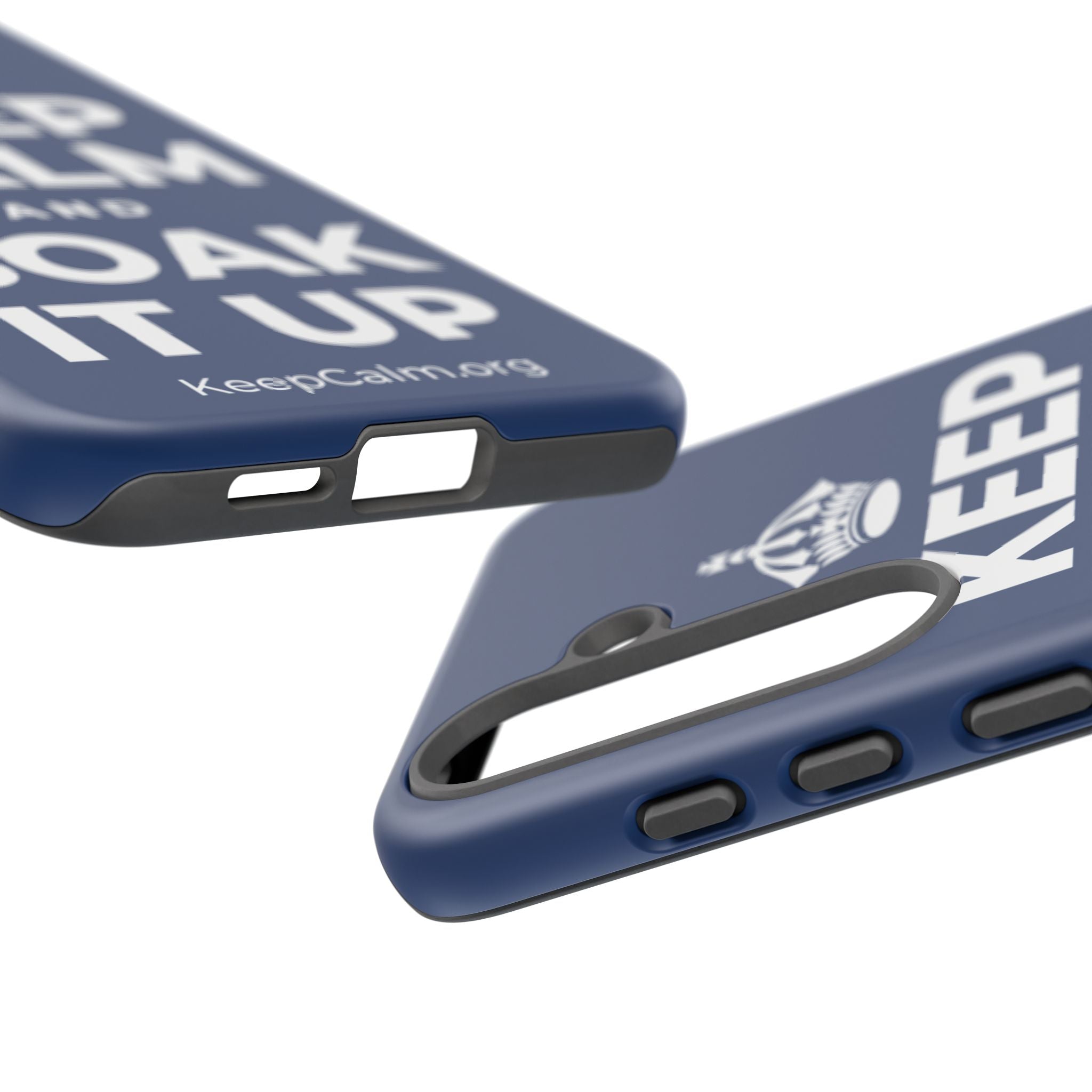 KEEP CALM AND SOAK IT UP Phone Case