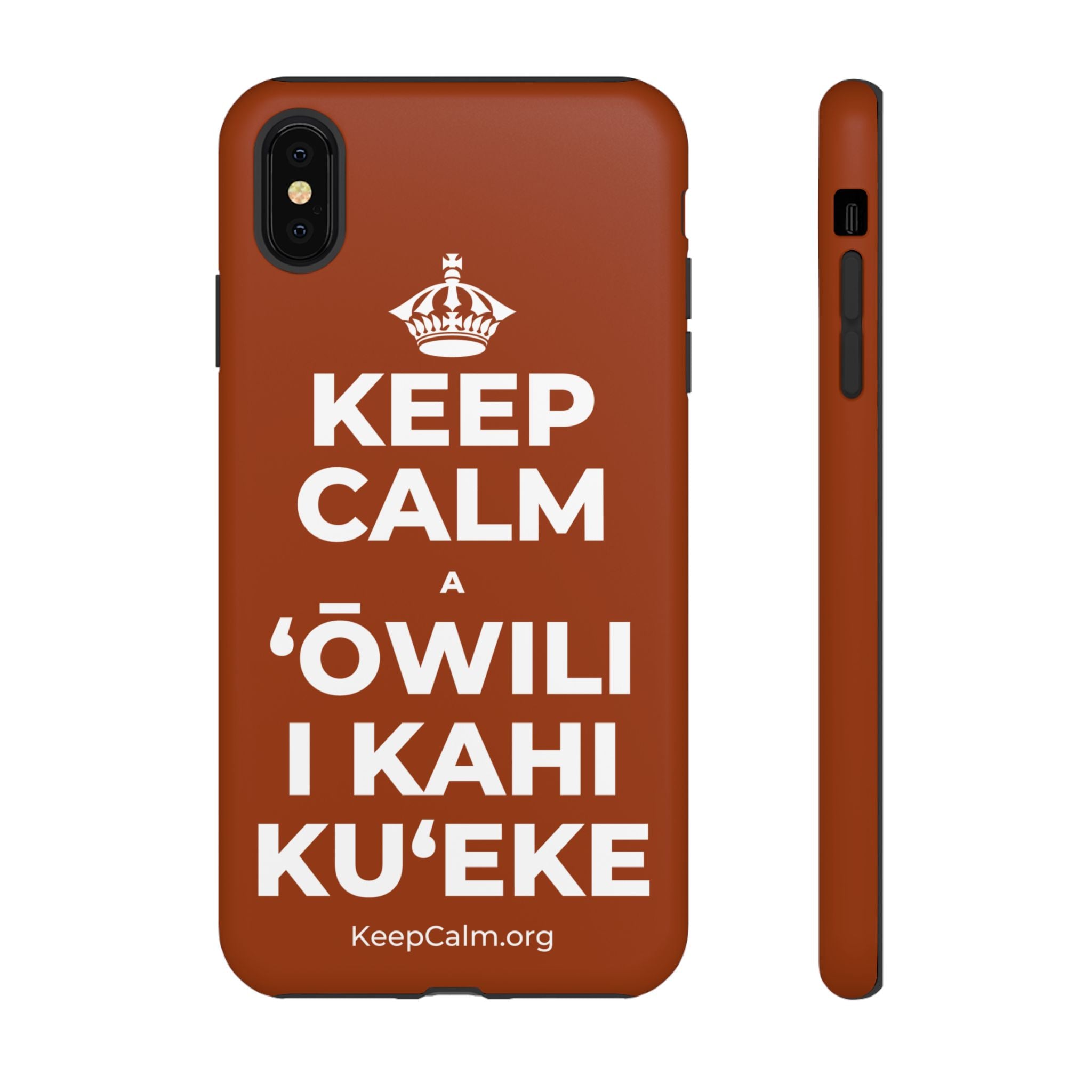 KEEP CALM A ʻŌWILI I KAHI KUʻEKE Phone Case