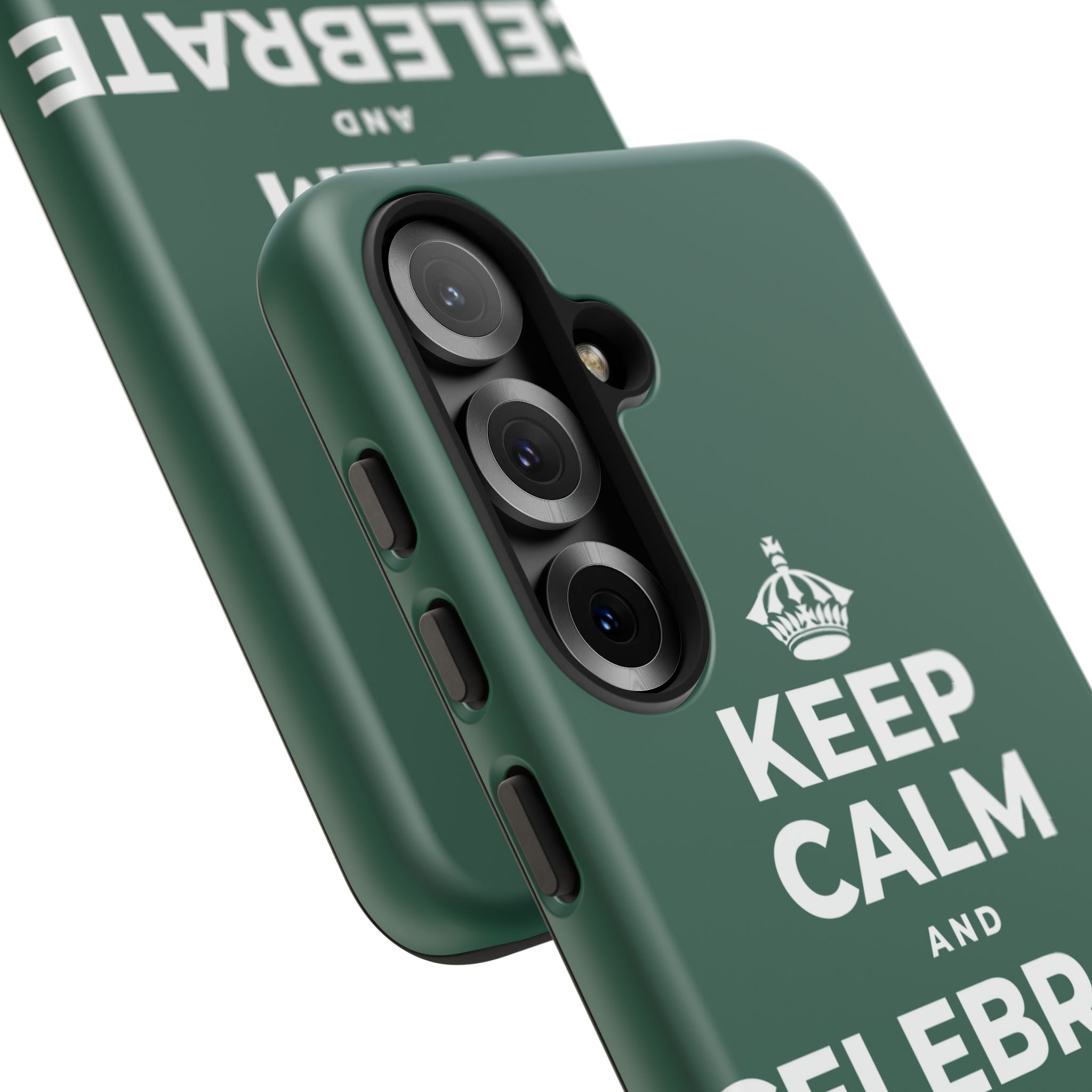 KEEP CALM AND CELEBRATE THE SMALL STUFF Phone Case