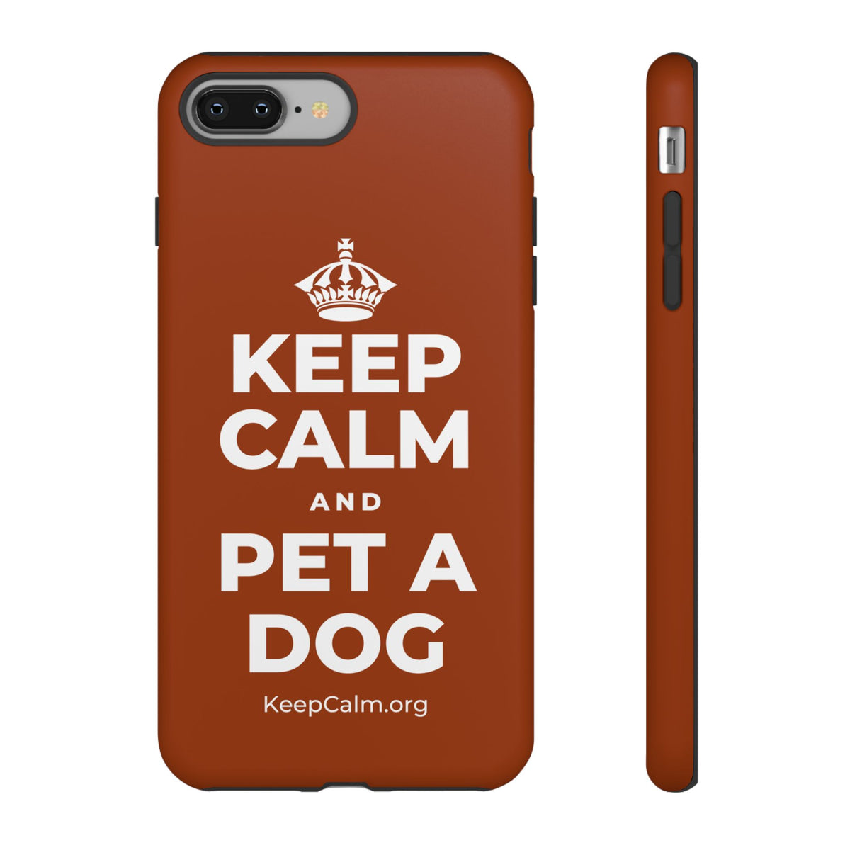 KEEP CALM AND PET A DOG Phone Case