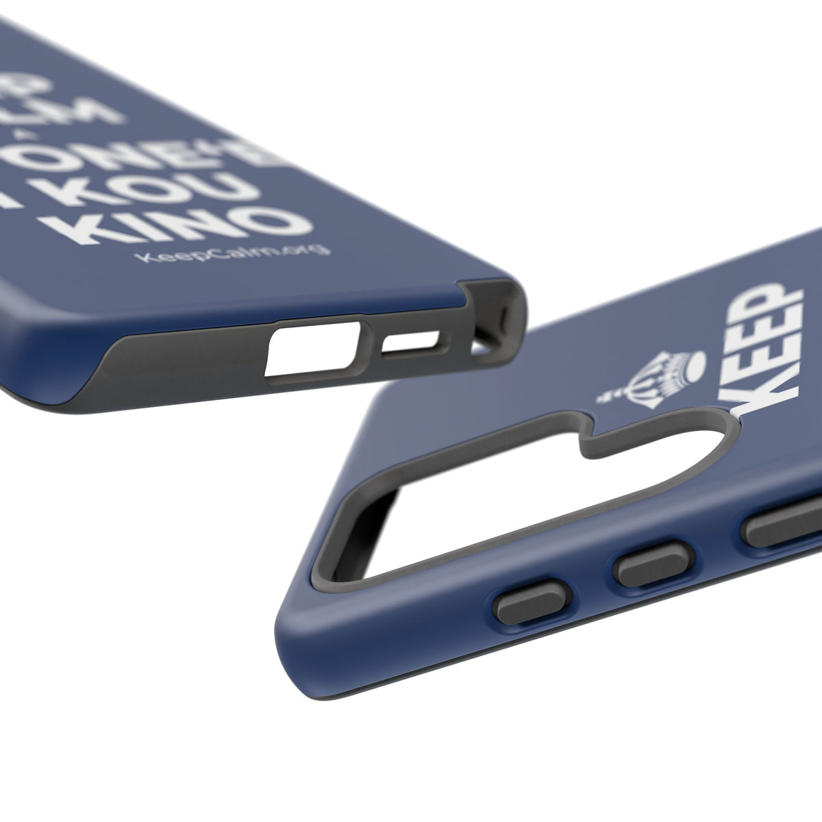 KEEP CALM A HOʻONEʻE I KOU KINO Phone Case