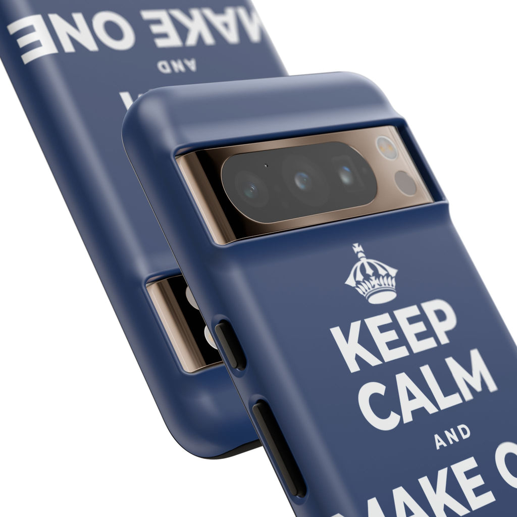 KEEP CALM AND MAKE ONE SMALL CHANGE Phone Case