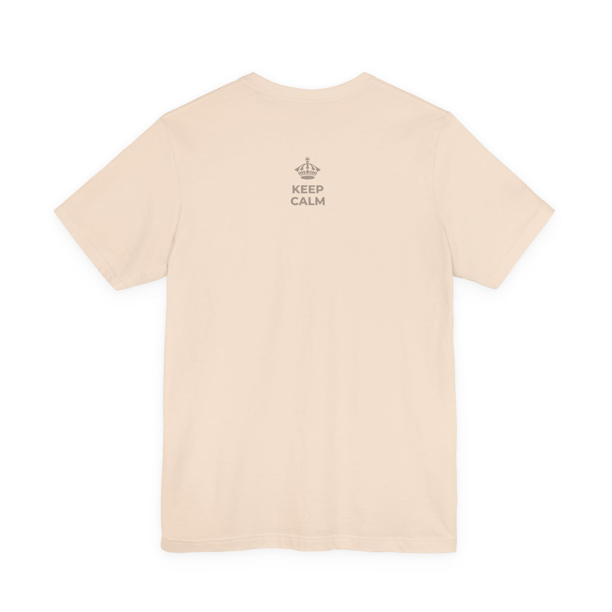 KEEP CALM A ALOHA IĀ ʻOE IHO, A LAILA I KEKAHI T-Shirt (Soft Cream–Heather Mauve)