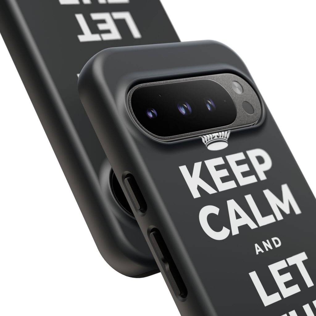 KEEP CALM AND LET THE SMILE OUT Phone Case (Dark)