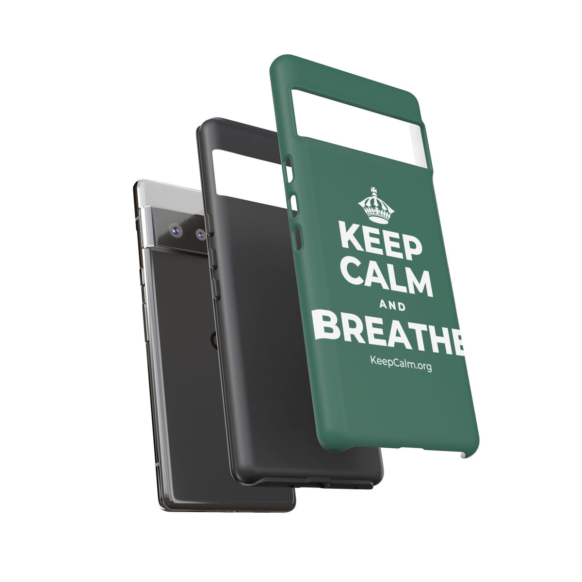 KEEP CALM AND BREATHE Phone Case
