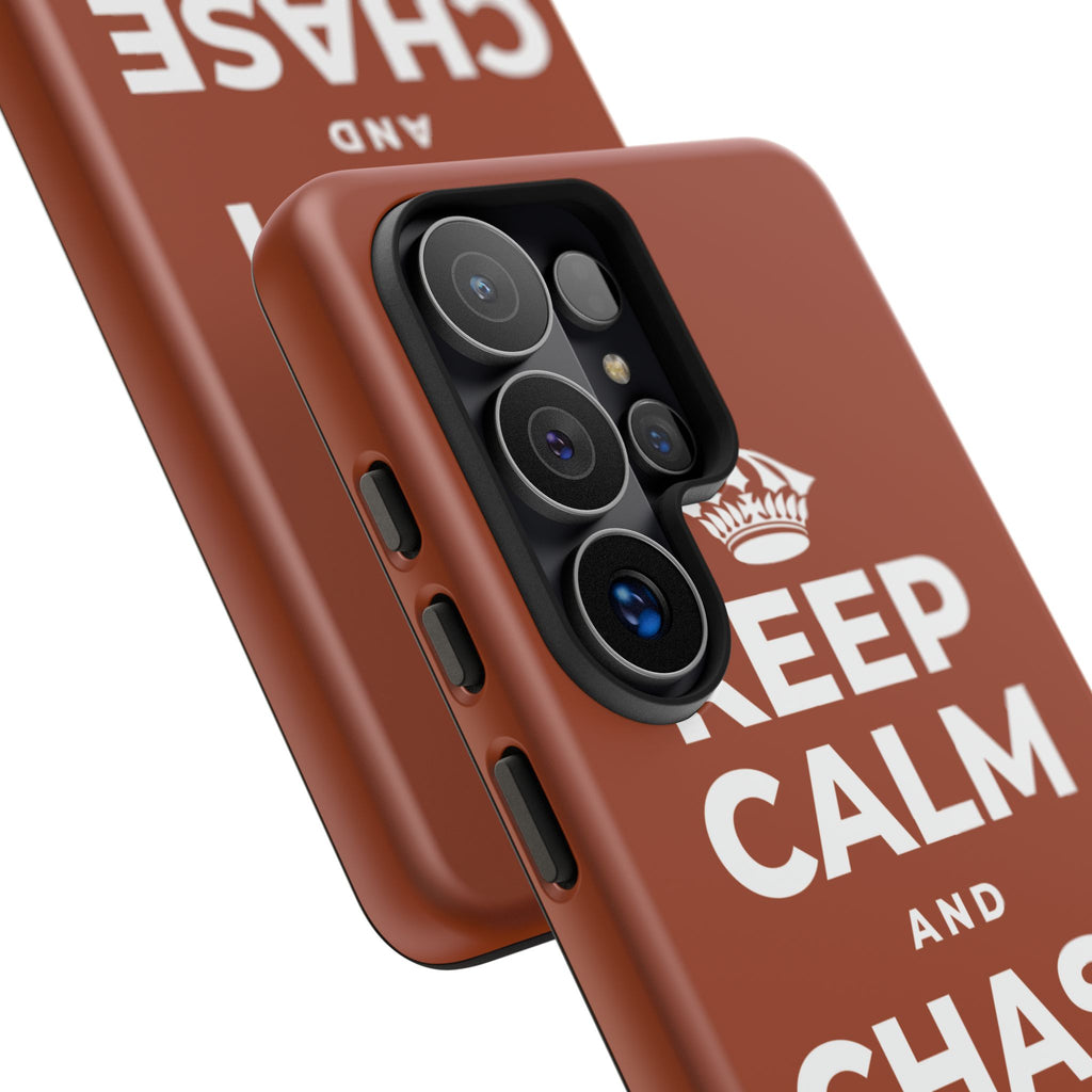 KEEP CALM AND CHASE THE SUNRISE Phone Case