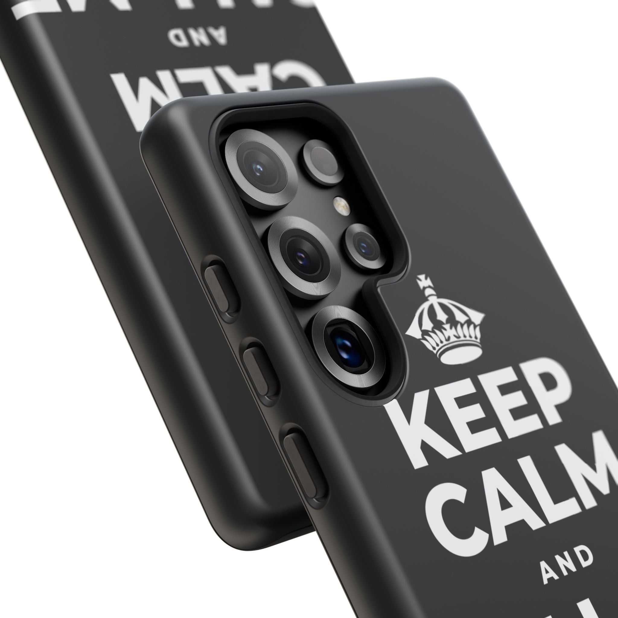KEEP CALM AND CALL ME BACK Phone Case (Dark)