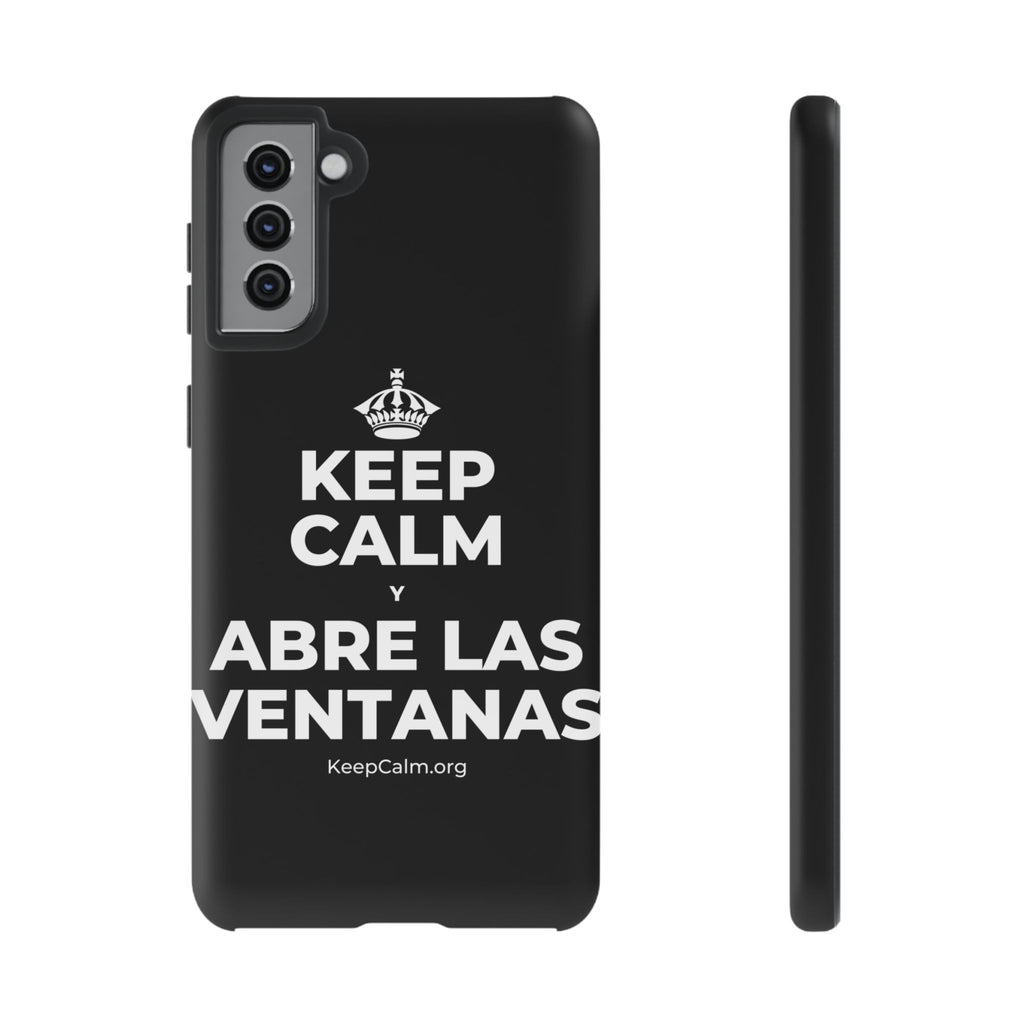 KEEP CALM Y ABRE LAS VENTANAS Phone Case