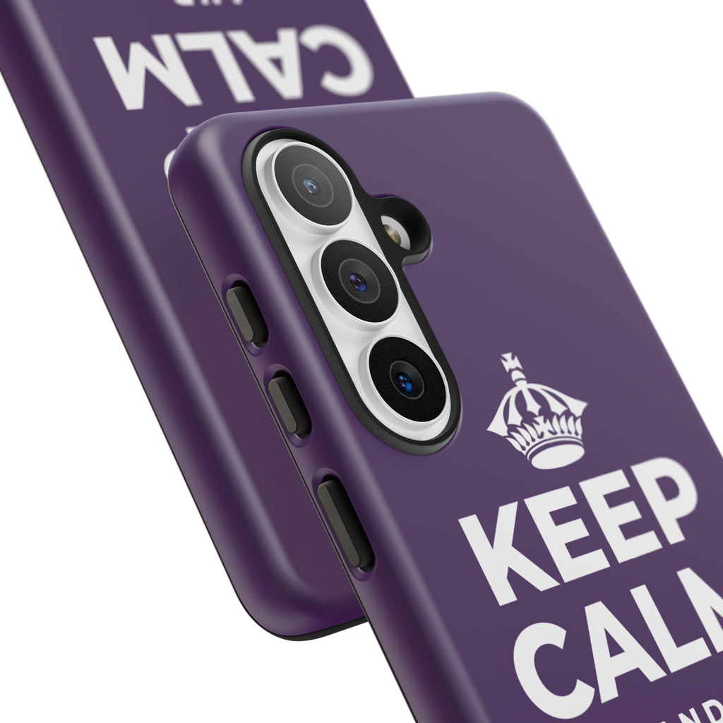 KEEP CALM AND LOCK IN Phone Case