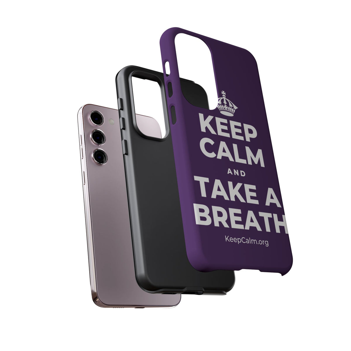 KEEP CALM AND TAKE A BREATH Phone Case