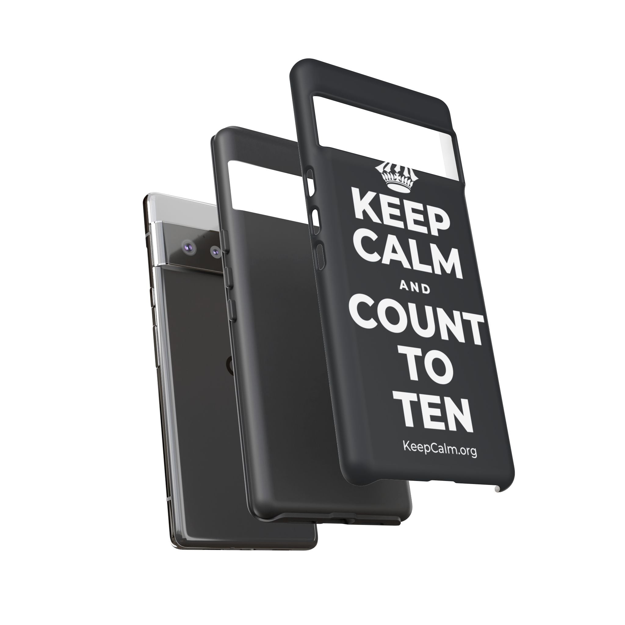 KEEP CALM AND COUNT TO TEN Phone Case (Dark)
